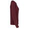 Sudadera reciclada mujer K480. Color brezo de vino.