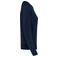 Sudadera reciclada mujer K480. Color azul marino jaspeado francés.