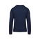 Sudadera reciclada mujer K480. Color azul marino jaspeado francés.