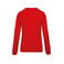 Sudadera reciclada mujer K480. Color rojo.