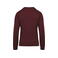 Sudadera reciclada mujer K480. Color brezo de vino.