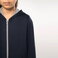 Sudadera capucha y cremallera niño K486. .