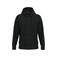 Sudadera capucha hombre K489. Color negro.