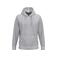 Sudadera capucha hombre K489. Color brezo ceniza.