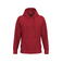 Sudadera capucha hombre K489. Color rojo.