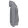 Sudadera capucha hombre K489. Color gris oxford.