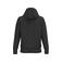 Sudadera capucha hombre K489. Color gris oscuro.