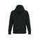 Sudadera capucha hombre K489. Color negro.