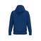 Sudadera capucha hombre K489. Color azul real.