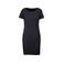 Vestido manga corta mujer K500. Color azul marino.