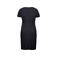 Vestido manga corta mujer K500. Color azul marino.