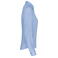 Camisa manga larga popelina mujer K510. Color cielo brillante.