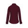 Camisa cuello Mao manga larga mujer K514. Color vino.