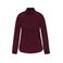 Camisa strech manga larga mujer K530. Color vino.