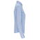 Camisa strech manga larga mujer K530. Color azul claro.