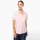 Camisa Oxford manga corta mujer K536. .