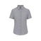 Camisa Oxford manga corta mujer K536. Color oxford zinc.
