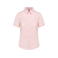 Camisa Oxford manga corta mujer K536. Color rosa pálido oxford.