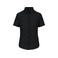 Camisa Oxford manga corta mujer K536. Color negro.