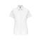 Camisa Oxford manga corta mujer K536. Color blanco.