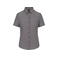 Camisa Oxford manga corta mujer K536. Color plata oxford.