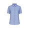 Camisa manga corta no-plancha mujer K540. Color cielo brillante.