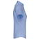 Camisa manga corta no-plancha mujer K540. Color cielo brillante.