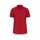 Camisa manga corta popelina mujer K544. Color rojo clásico.