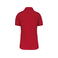 Camisa manga corta popelina mujer K544. Color rojo clásico.