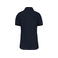 Camisa manga corta popelina mujer K544. Color azul marino.