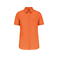 Camisa manga corta mujer K548. Color naranja.