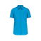 Camisa manga corta mujer K548. Color turquesa brillante.