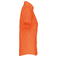 Camisa manga corta mujer K548. Color naranja.