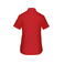 Camisa manga corta mujer K548. Color rojo clásico.