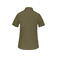Camisa manga corta mujer K548. Color caqui claro.