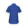 Camisa manga corta mujer K548. Color azul real claro.