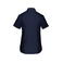 Camisa manga corta mujer K548. Color azul marino.