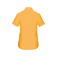 Camisa manga corta mujer K548. Color amarillo.