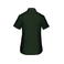 Camisa manga corta mujer K548. Color verde bosque.