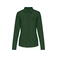 Camisa manga larga mujer K549. Color verde bosque.