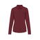 Camisa manga larga mujer K549. Color vino.