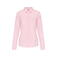 Camisa manga larga mujer K549. Color rosa pálido.