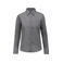 Camisa manga larga mujer K549. Color gris tormenta jaspeado.