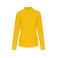Camisa manga larga mujer K549. Color amarillo.