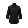 Camisa manga 3/4 mujer K558. Color negro.