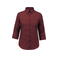 Camisa manga 3/4 mujer K558. Color vino.