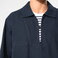 Sudadera cuello polo amplia hombre K561. .