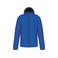 Plumífero capucha hombre K6110. Color azul real claro.