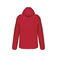 Plumífero capucha hombre K6110. Color rojo.