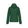 Plumífero capucha mujer K6111. Color verde bosque.